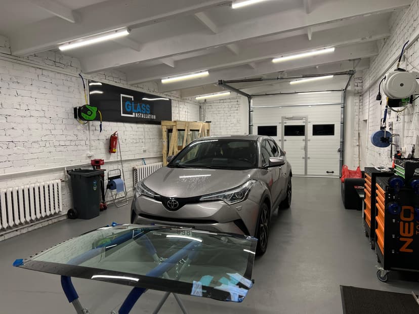 Sõiduauto garaaži tööruumid